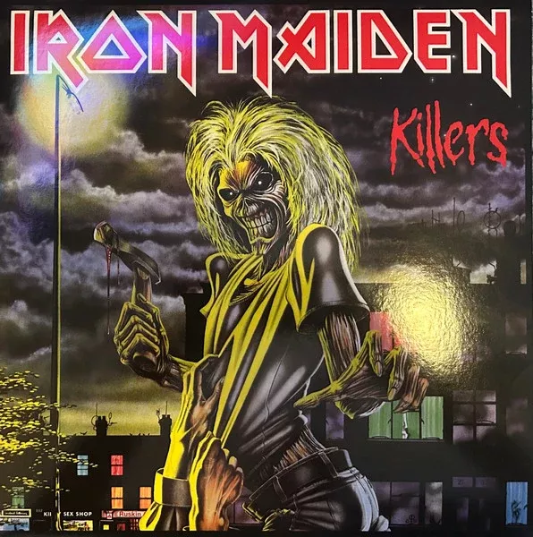 Iron Maiden - Killers (LP, Album, RE, RM)