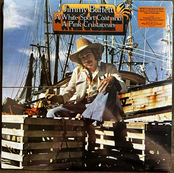 Jimmy Buffett - A White Sport Coat And A Pink Crustacean (LP, Album, RE, RM)