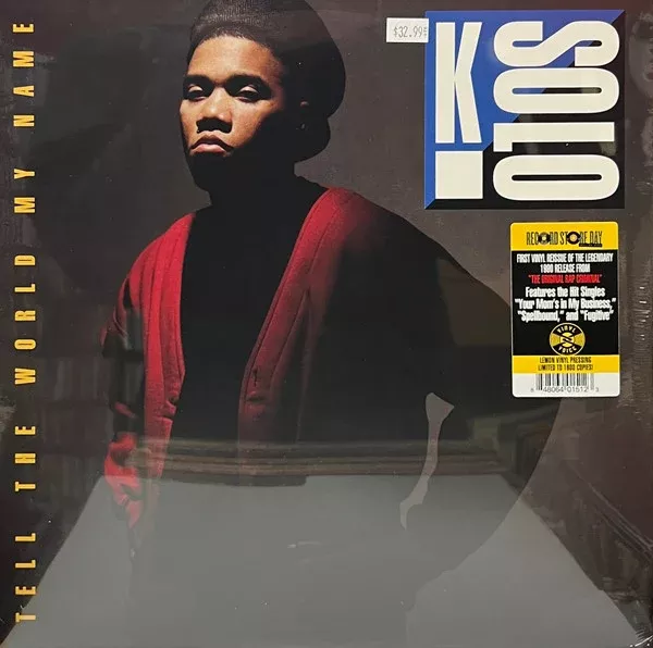 K-Solo - Tell The World My Name (LP, Album, RSD, Ltd, RE, Yel)
