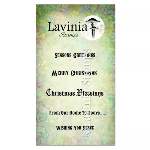 Lavinia Stamps Christmas Greetings - Stamp LAV839