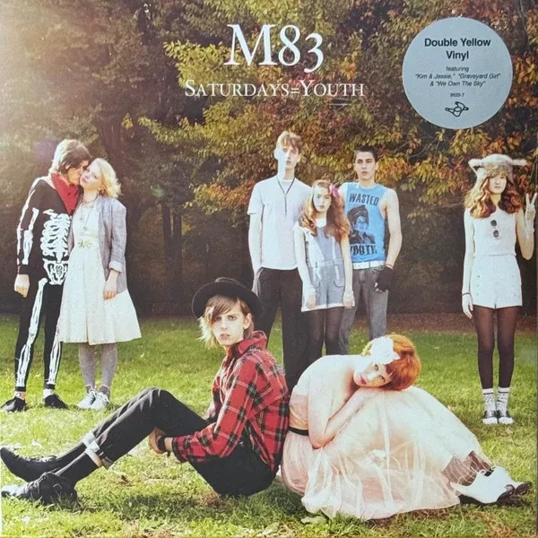 M83 - Saturdays = Youth (2xLP, Album, RE, Yel)