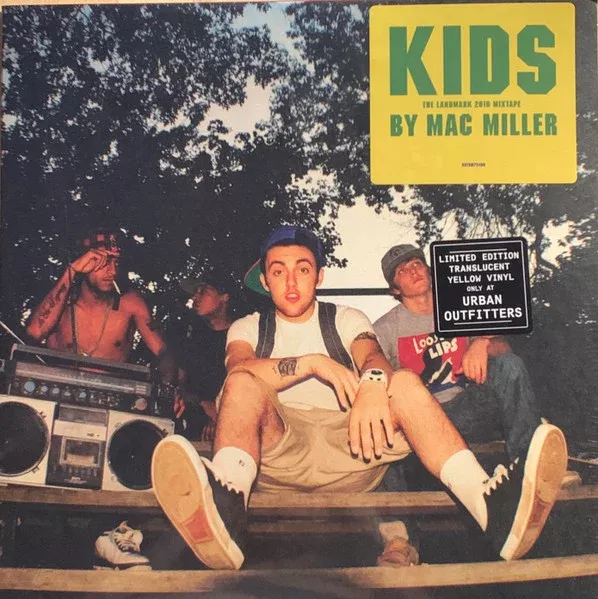 Mac Miller - K.I.D.S. (Kickin Incredibly Dope Shit) (LP + LP, S/Sided + Ltd, Mixtape, RE, Yel)