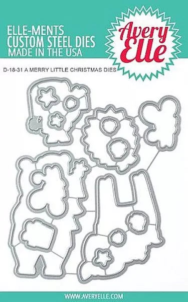 A Merry Little Christmas - Elle-ments - Dies
