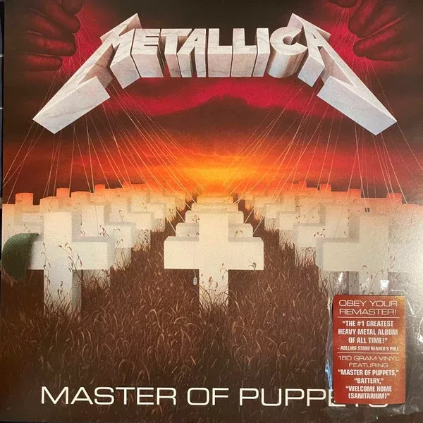 Metallica - Master Of Puppets (LP, Album, RE, RM)