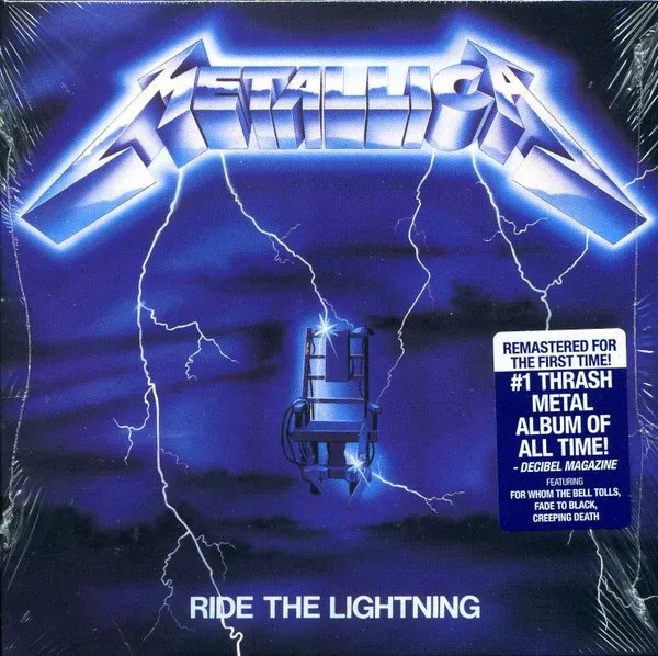 Metallica - Ride The Lightning (CD, Album, RE, RM, Min)