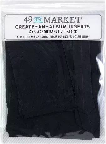 Mini Album: 49 And Market-Create-An-Album Foundation Insert