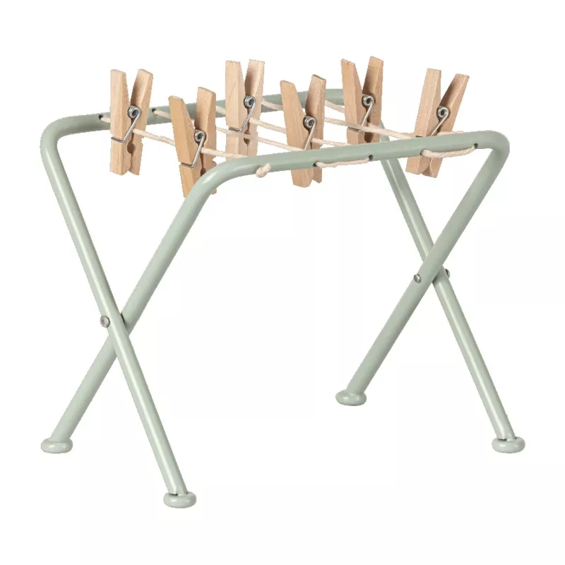 Miniature Drying Rack with Pegs