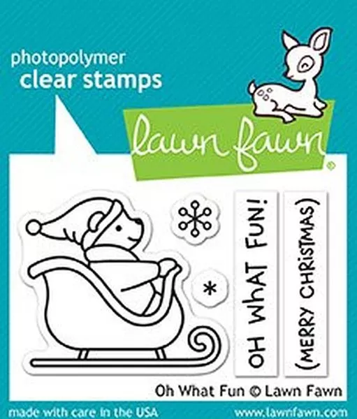 Oh What Fun - Clear Stamps - Lawn Fawn