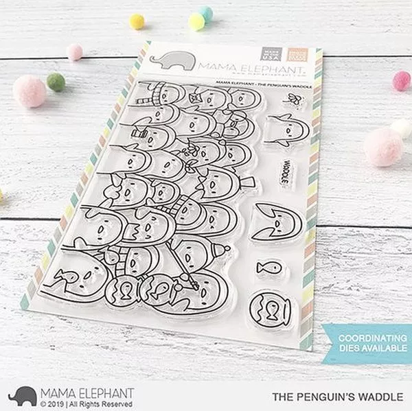 The Penguin's Waddle - Clear Stamps - Mama Elephant
