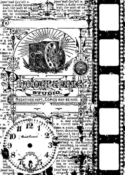 Photograph - Rubber Stamps - Tim Holtz - Stampers Anonymous