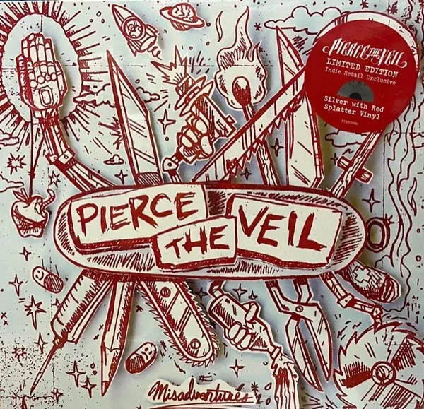 Pierce The Veil - Misadventures(LP, Album, Ltd, RP, Sil)