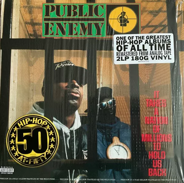 Public Enemy - It Takes A Nation Of Millions To Hold Us Back (2xLP, Album, RE, RM, 180)
