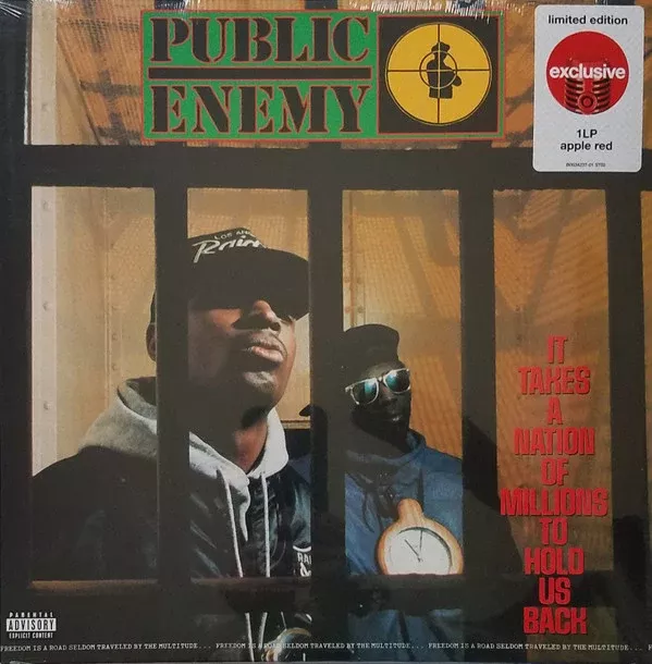Public Enemy - It Takes A Nation Of Millions To Hold Us Back (LP, Album, Ltd, RE, Red)