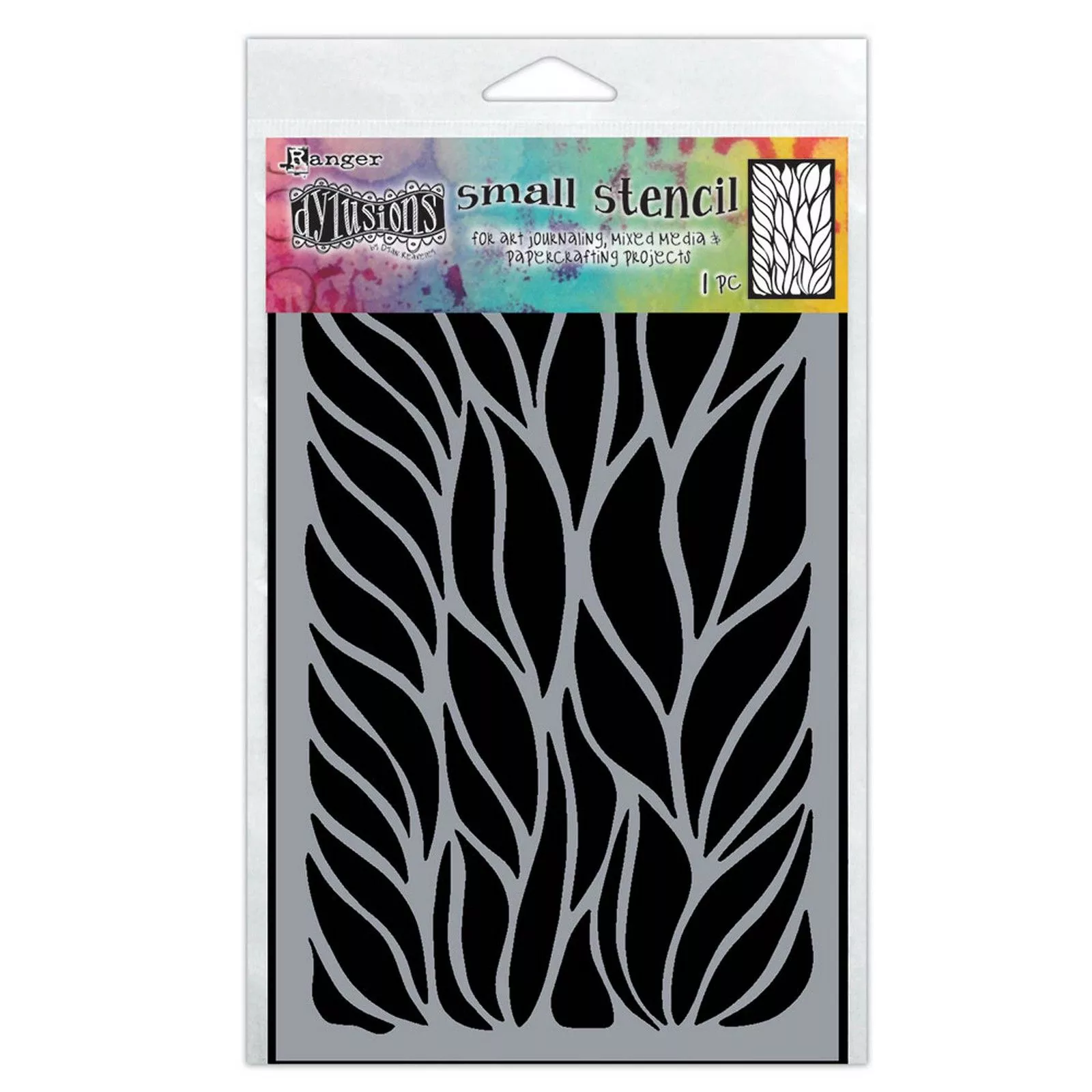 Ranger • Dylusions Dyamond Stencil Small Fronds of Fun
