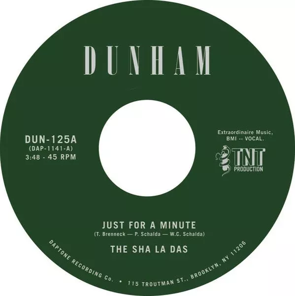 The Sha La Das - Just For A Minute / Silver Linings (7", Single)