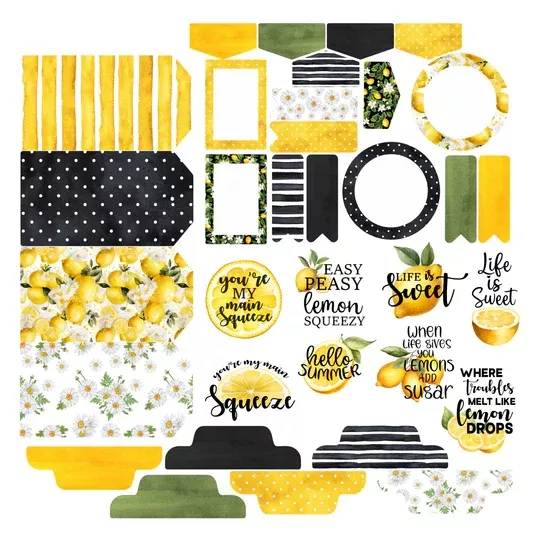 Simply Stated- Lemon Squeeze Essentials Ephemera