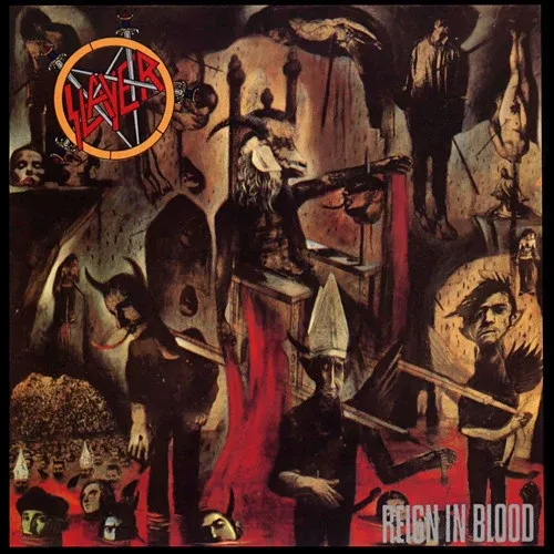 Slayer - Reign In Blood (LP, Album, RE, RM, 180)
