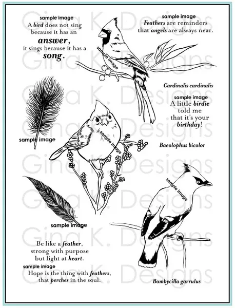 Snow Birds Stamp Set - RETIRING
