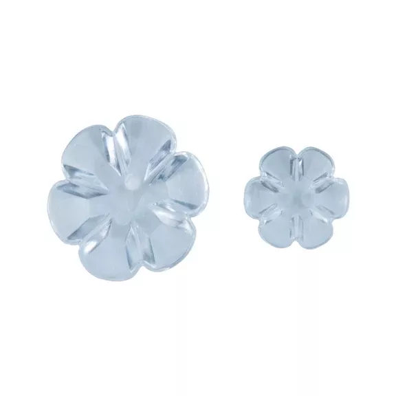 Spellbinders- Clear Blooms Accents Buttons