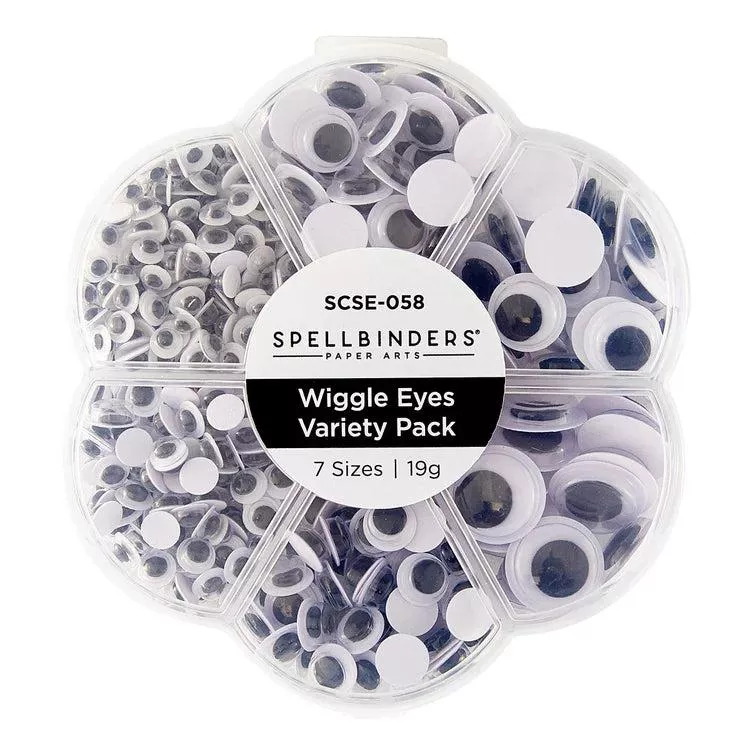 Spellbinders - Spellbinders - Wiggle Eyes Variety Pack