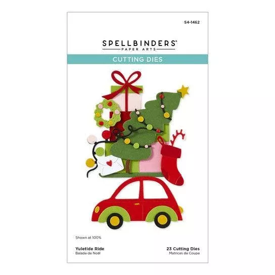 Spellbinders - Wonderland Collection - Dies - Yuletide Ride