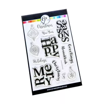 Stamps: Catherine Pooler Designs-Holiday Stacks Sentiments Stamp Set