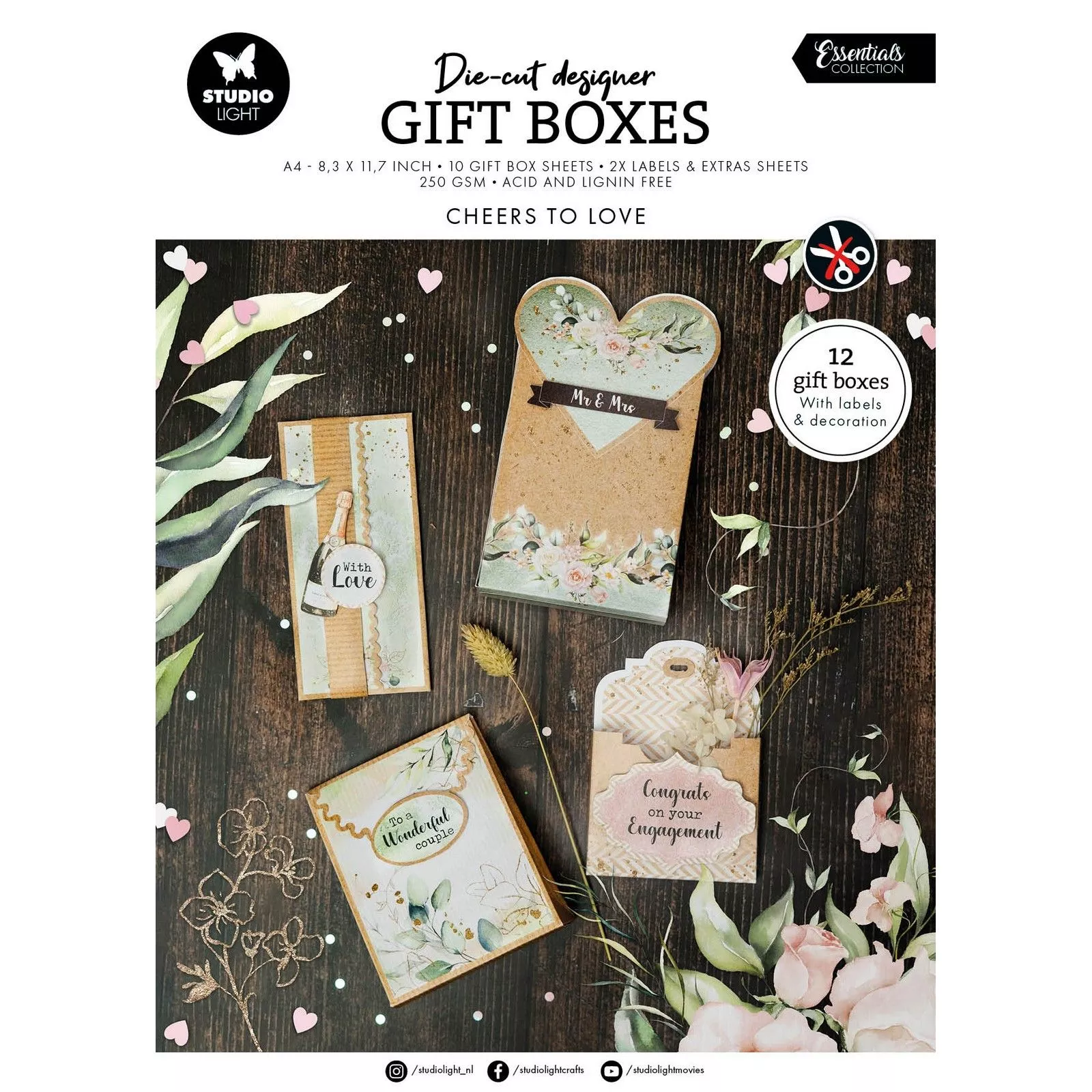 Studio Light • Essentials DIY Giftboxes Wedding Day