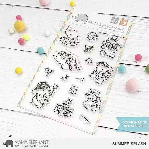 Summer Splash - Clear Stamps - Mama Elephant
