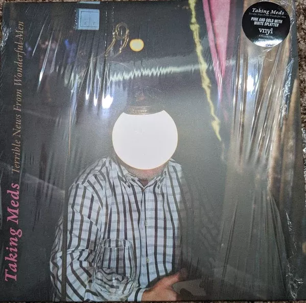 Taking Meds - Terrible News From Wonderful Men (LP, Pin)