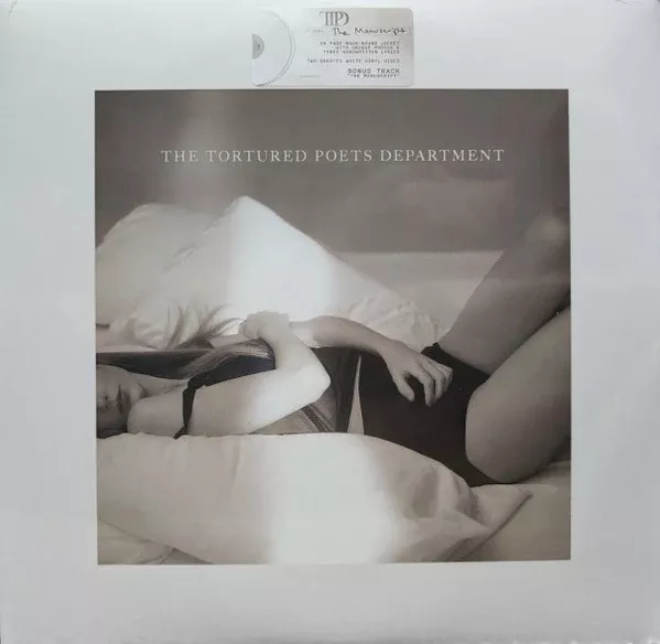 Taylor Swift - The Tortured Poets Department (2xLP, Album, Whi)