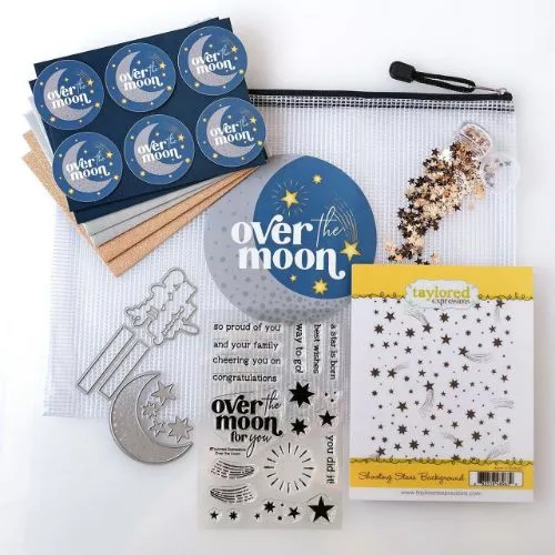 Taylored Expressions - Over the Moon Cardmaking Kit - Postage As Per Actual