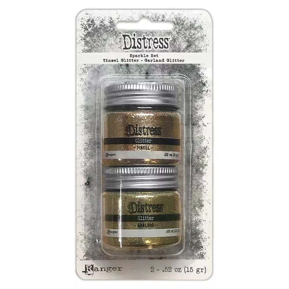 *Tim Holtz Distress Holiday Sparkle Set Ranger tsck78210