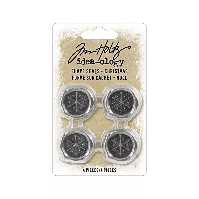 *Tim Holtz idea-ology Christmas Shape Seals th94293