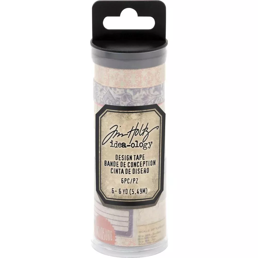 Tim Holtz Idea-Ology Design Tape 6/Pkg Merchant