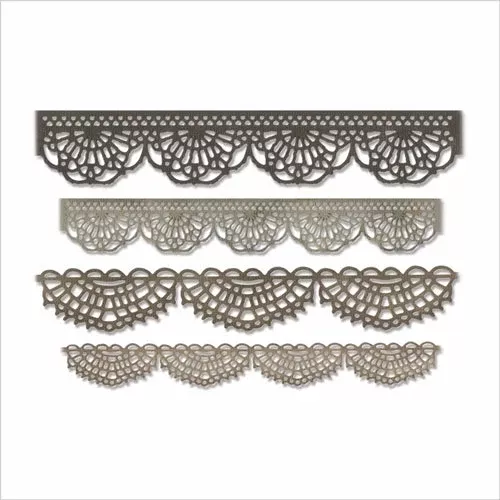 *Tim Holtz Sizzix CROCHET Thinlits Dies 664178
