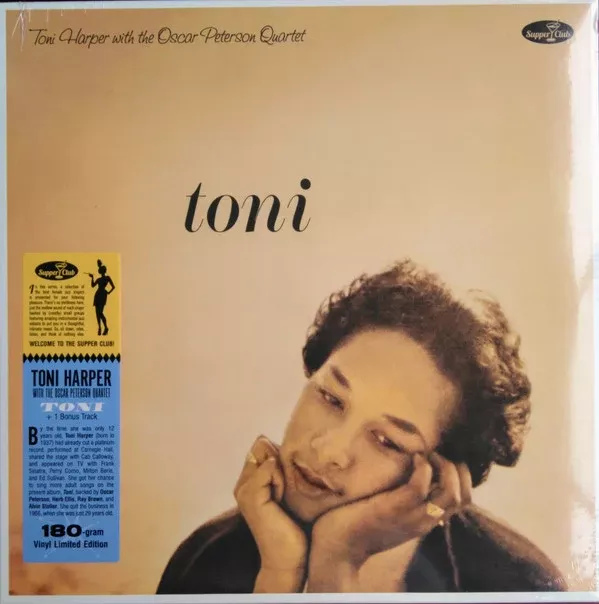 Toni Harper With The Oscar Peterson Quartet - Toni (LP, Album, Ltd, Num, RE)