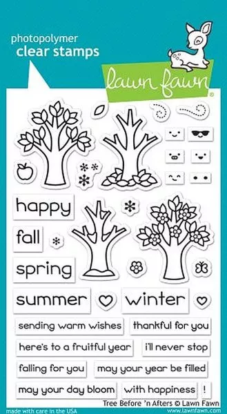 Tree Before 'n Afters - Clear Stamps