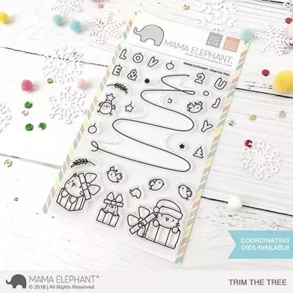 Trim The Tree - Stamp & Die Bundle - Mama Elephant