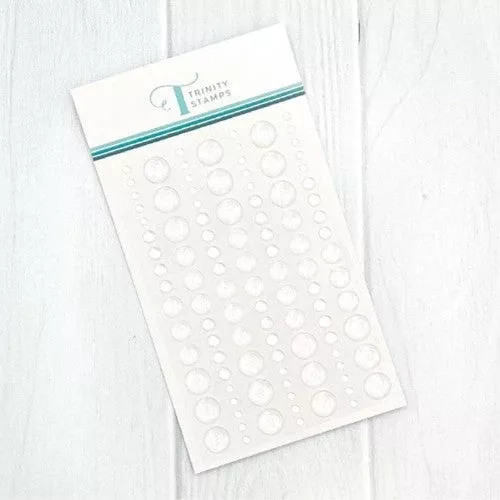 Trinity Stamps Transparent Sparkle Enamel Dots tse-006