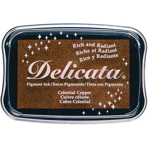 Tsukineko Delicata CELESTIAL COPPER Ink Pad DE000193