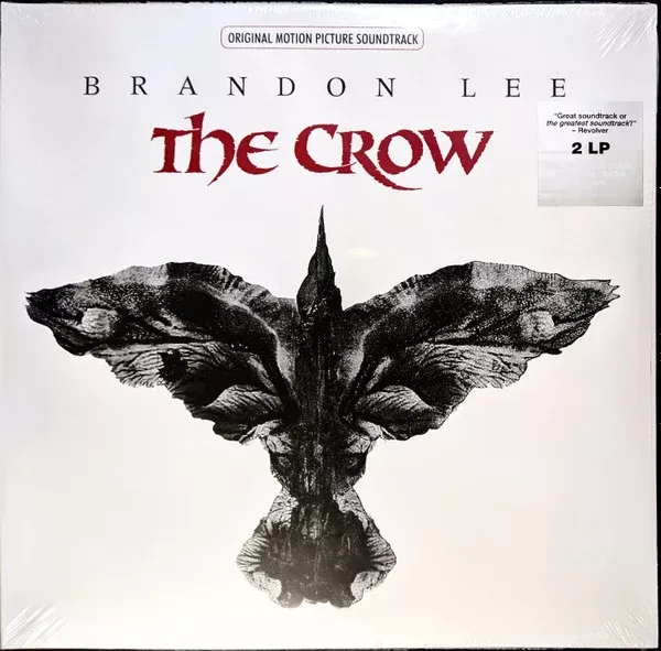 Various - The Crow (Original Motion Picture Soundtrack) (LP + LP, S/Sided, Etch + Album, RE, RP, Red)
