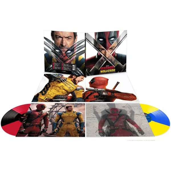 Various - Deadpool & Wolverine OST (Red/Black & Yellow/Blue) 2LP