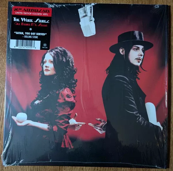 The White Stripes - Get Behind Me Satan (LP, Red + LP,Cl + Album, Ltd, RE, 20t)