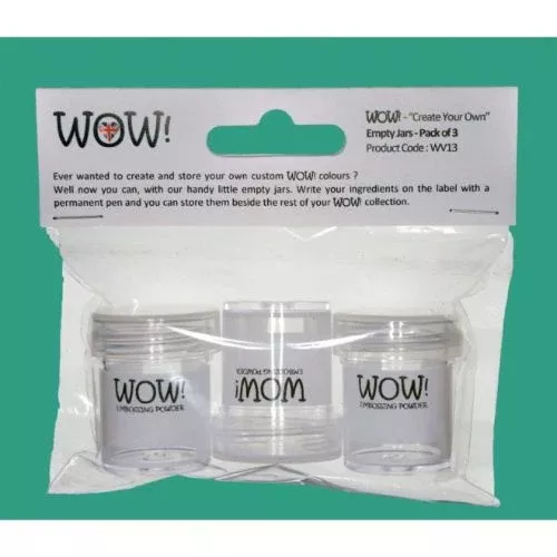 WOW Create Your Own - Empty Jars