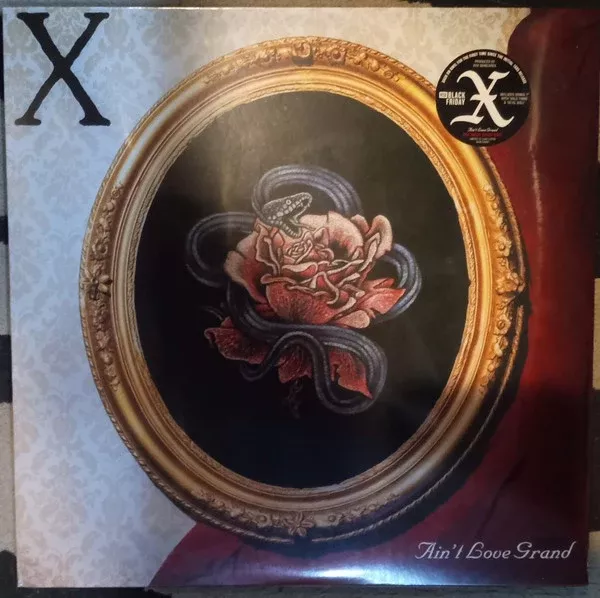 X- Ain't Love Grand (LP, Album, RE, Red + 7", RE + RSD, Ltd)