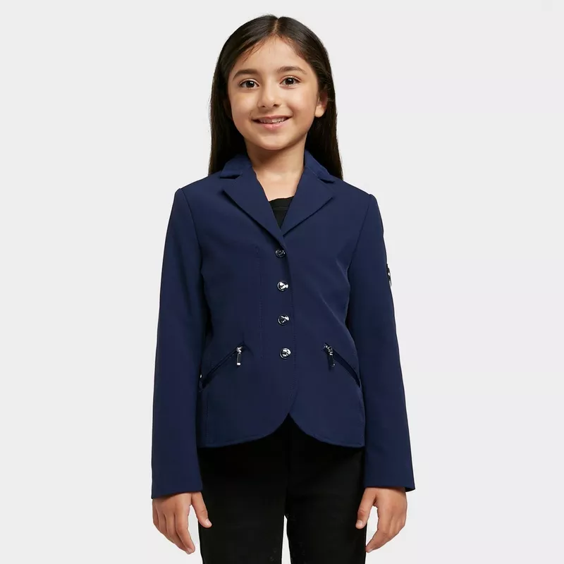 Young Rider Oxford Show Jacket Navy Blue