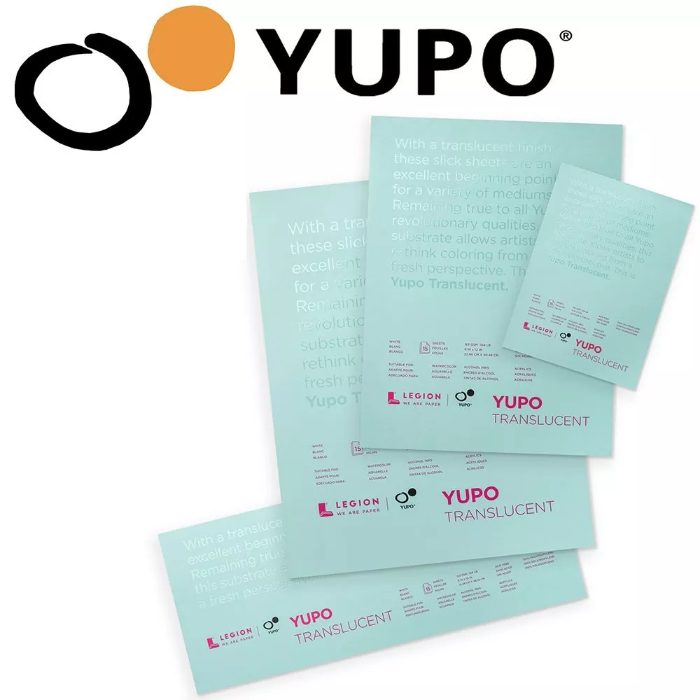 Yupo Translucent Pads 9X12 153Gsm Smooth