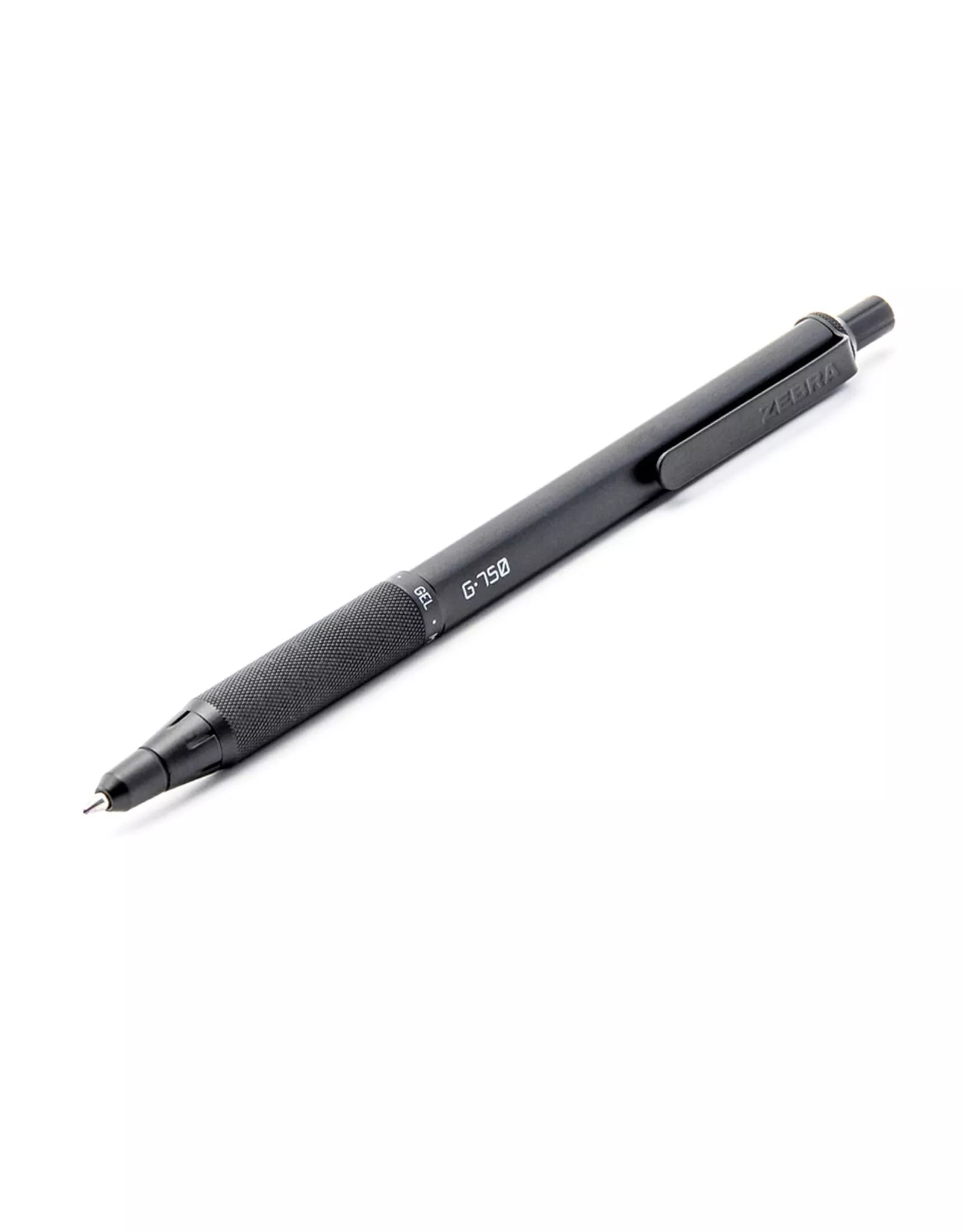 Zebra G-750 0.7mm Black Retractable Gel Pen with Refills