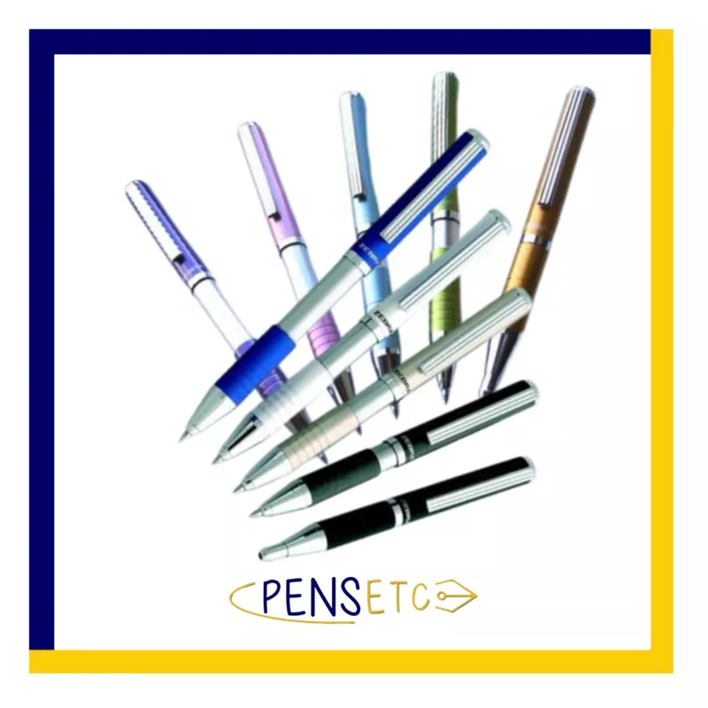 Zebra Telescopic Retractable Expandz Ballpoint Pen 10 Barrel Colours Blue