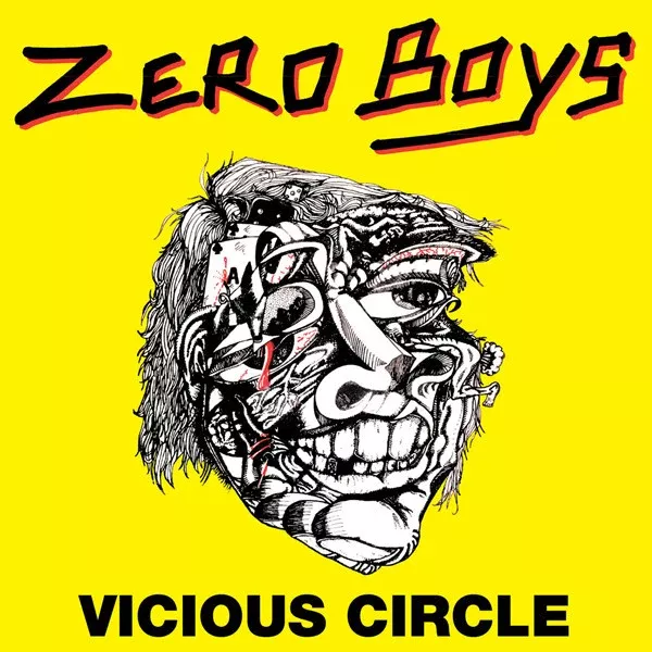 Zero Boys - Vicious Circle (LP, Album, RE, RM)